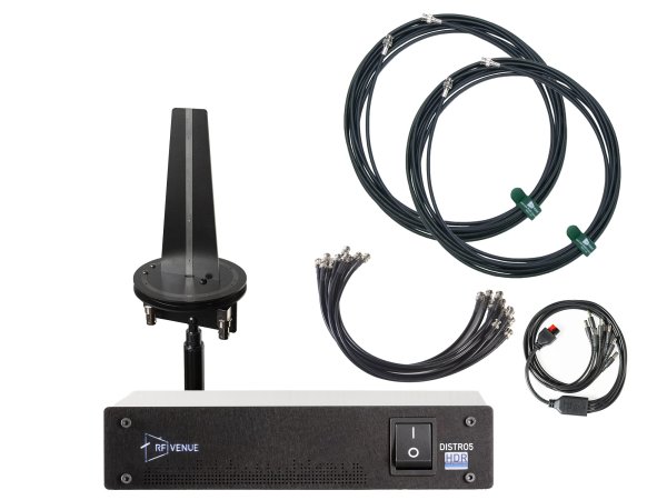 5-Channel Wireless Mic Pack, Diversity Omni Antenna and
