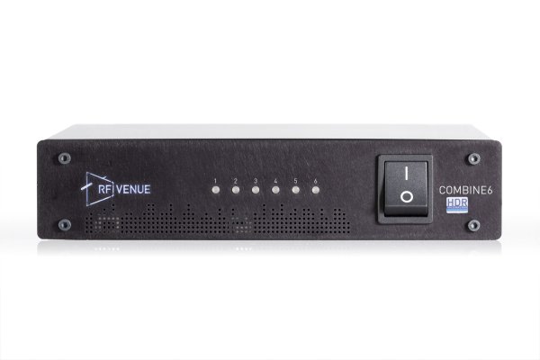 Combine6 HDR Six (6) Channel In-Ear Monitor Transmitter Combiner