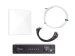 6-Channel In-Ear Monitor Pack with White CP Architectural Antenna and Cable