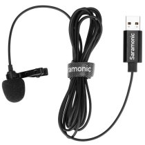 Omnidirectional USB Lavalier Microphone (6.5' Cable)