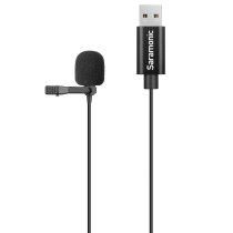 Omnidirectional USB Lavalier Microphone (19.7' Cable)