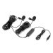 Dual Omnidirectional Lavalier Microphone for DSLR Camera and Smartphone