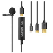 Digital Lavalier Microphone for iOS / Android Devices and Mac / Windows Computers