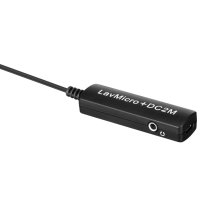 Dual Omnidirectional Lavalier Microphone with Monitoring for iOS, Android & Computer