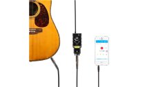 XLR Mic & 1/4" Guitar Adapter with Phantom Power Preamp for Smartphones