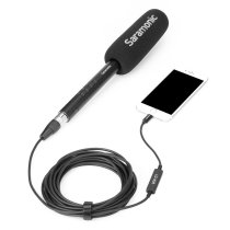 Female To Apple Lightning Microphone Interface Cable For iPhone & iPad 19.5' (6m)
