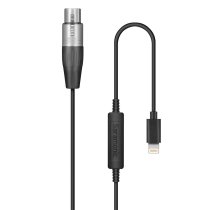 Female To Apple Lightning Microphone Interface Cable For iPhone & iPad 19.5' (6m)