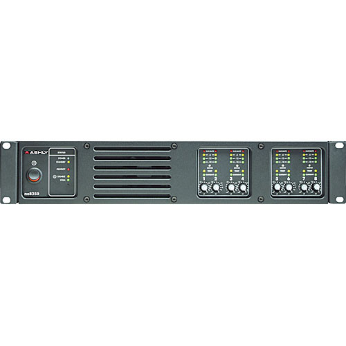8-Channel Network Enabled Amp 250W @ 70V & DSP