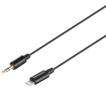 3.5mm TRS Male to Lightning Adapter Cable for Audio to iPhone (9")