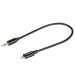 3.5mm TRS Male to Lightning Adapter Cable for Audio to iPhone (9