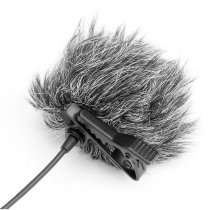 Furry Windscreen for Lavalier Microphones (3-Pack)