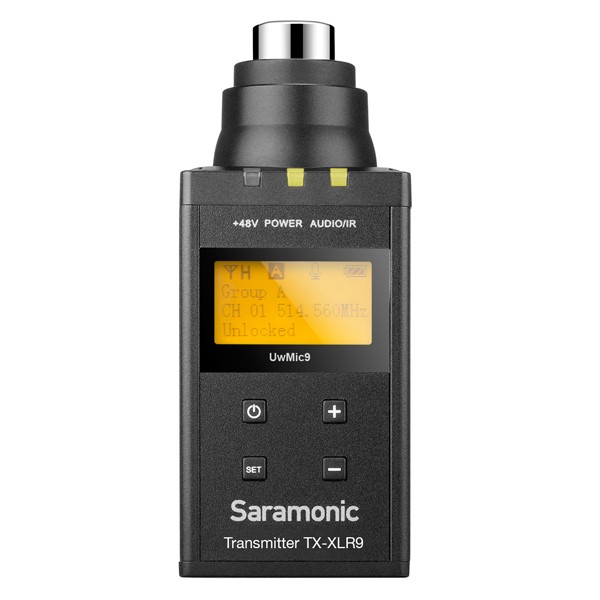 Compact Wireless Plug-On XLR Transmitter (514 to 596 MHz)
