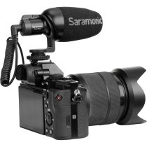 Ultracompact Camera-Mount Shotgun Microphone