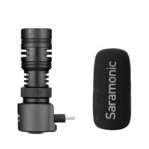 Compact Directional Microphone With USB-C Connector For Android Smartphones & Tablets