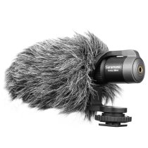 Slide-on Furry Windscreen For The Saramonic Vmic Mini