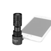 Compact Directional Microphone With TRRS Connector For Apple iPhone / iPad & Android Smartphones / T