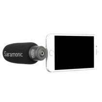 Compact Directional Microphone With Lightning Connector For Apple iPhone & iPad