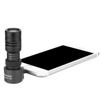 Compact Directional Microphone With Lightning Connector For Apple iPhone & iPad