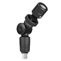 Ultracompact Omnidirectional Condenser Microphone for USB Type-C Mobile Devices and Computers