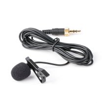 Omnidirectional Lavalier Microphone with Locking 3.5mm Plug