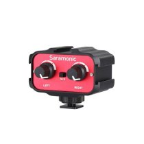 Passive 2-Channel Audio Adaptor for DSLR Cameras