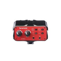 Two-Channel Audio Mixer, Preamp, Microphone Adapter