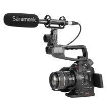 Supercardioid Shotgun Microphone, High-pass Filter, Shock Mount, Foam Windscreen & Short XLR Cable