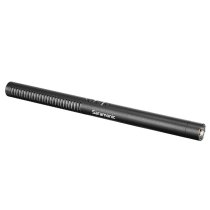 Supercardioid Shotgun Microphone, High-pass Filter, Shock Mount, Foam Windscreen & Short XLR Cable