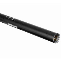 Supercardioid Shotgun Microphone, High-pass Filter, Shock Mount, Foam Windscreen & Short XLR Cable