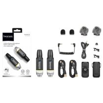 5.8ghz Wireless Lavalier Microphone System With Camera-mountable Receiver And DK3A Premium Lavalier