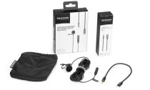LavMicro Omnidirectional Lavalier Microphone with Lightning Connector for iOS (19.6' Cable)