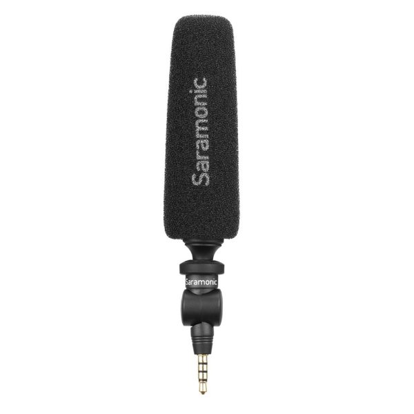 Shotgun Microphone for Smartphones, Tablets, Laptops