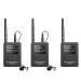 2-Person Camera-Mount Digital Wireless Omni Lavalier Microphone System (2.4 GHz)