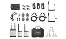 2.4 GHz Wireless Microphone System (TX+TX+RX)
