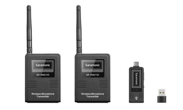 2.4Ghz Dual Wireless Lavalier Microphone System, USB-C