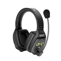 Full-Duplex Wireless Intercom Headset System With Case Pack