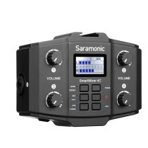 4-channel Microphone Mixer With Phantom Power