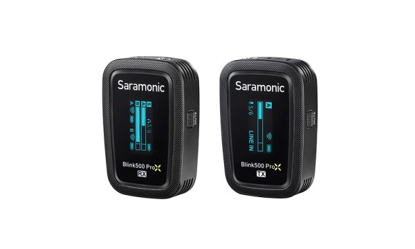 Ultracompact 2.4GHz Dual-Channel Wireless Microphone System