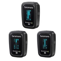 Ultracompact 2-Person 2.4GHz Dual-Channel Wireless Microphone System