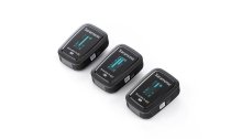 Ultracompact 2-Person 2.4GHz Dual-Channel Wireless Microphone System