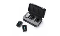 Ultracompact 2-Person 2.4GHz Dual-Channel Wireless Microphone System