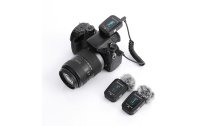 Ultracompact 2-Person 2.4GHz Dual-Channel Wireless Microphone System