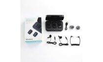 Ultracompact 2-Person 2.4GHz Dual-Channel Wireless Microphone System