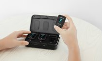 Ultracompact 2-Person 2.4GHz Dual-Channel Wireless Microphone System