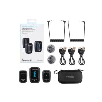 2.4GHz Dual-Channel Wireless Microphone System (3.5mm)