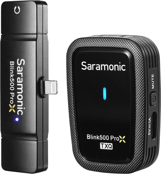 2.4GHz Dual Channel Wireless Microphone System (iOS)