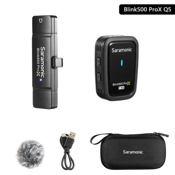 2.4GHz Dual Channel Wireless Microphone System (USB-C)