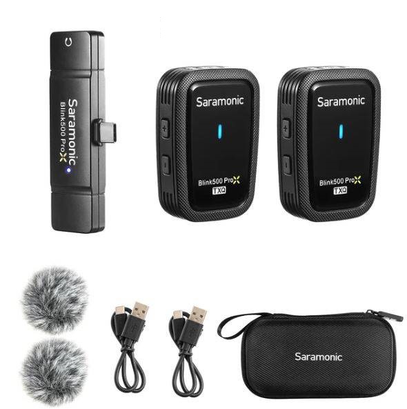 2.4GHz Dual Channel Wireless Microphone System (USB-C)