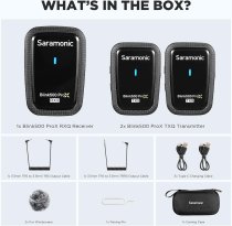 2.4GHz Dual Channel Wireless Microphone System (3.5mm)