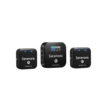 Ultracompact 2.4GHz Dual-Channel Wireless Microphone System
